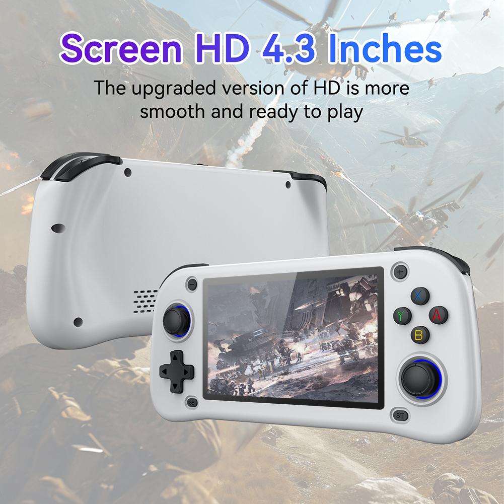 2100mah Pocket Portable Game Console G28 Retro Video Handheld Game Players 4.3 Inch IPS Screen Video Player Retro PSP Arcade