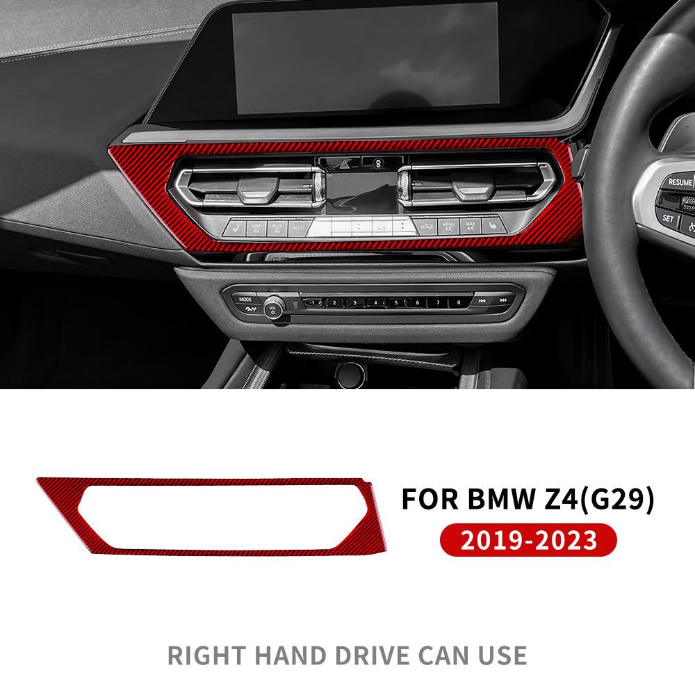 Carbon Fiber Switch Cover Trim for BMW Z4 G29 2019-2023 Interior Accessories