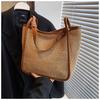 Woven straw bag women's large capacity 2025 new summer shoulder tote bag premium seaside beach bag