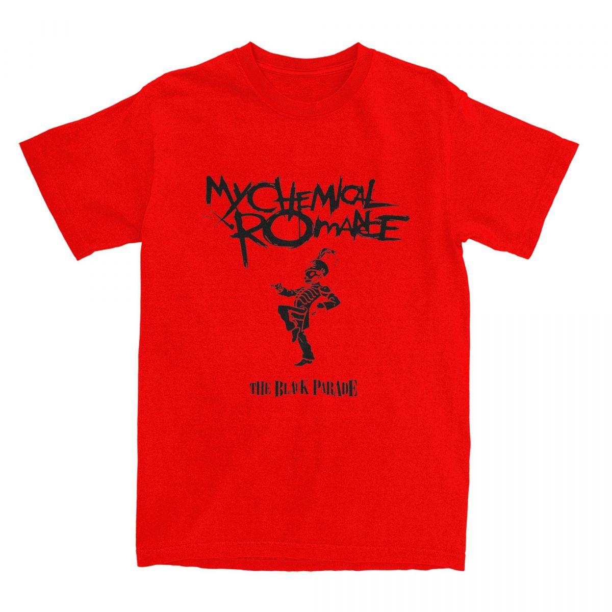 I Dont Love You To Join The Black Parade T Shirt My My Chemical RoUnisexce Mcr Band T Shirts Pure Cotton Tshirt Short Sleeves Tees S