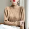 Women's Cashmere Sweater Qinghe Cashmere 30% Cashmere 70% Wool Autumn and Winter Cashmere Thick Pullover Soft and Warm
