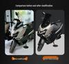 Zontes 150X Windshield: Motorcycle Windscreen Deflector Mod
