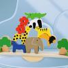 Wooden Animal Seesaws And Animal Games To Cultivate Children's Hand Eye Coordination