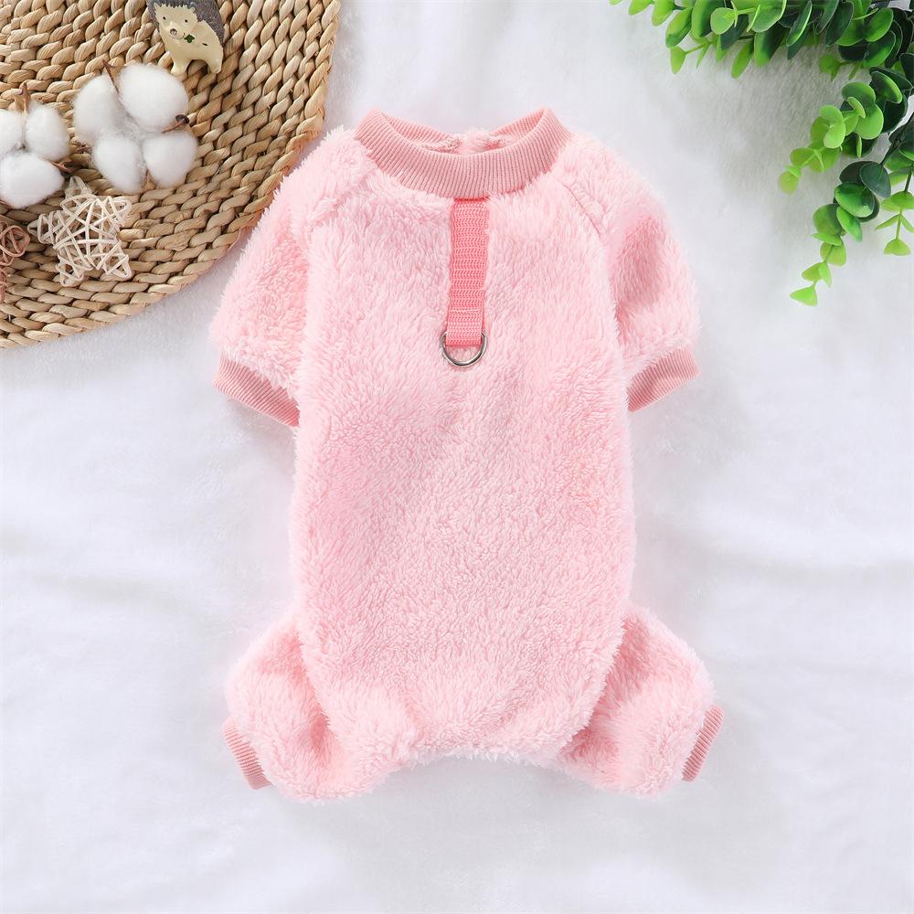 Warm Fleece Sphynx Cat Jumpsuit for Cats Gotas Winter Pet Overalls with Buckle Persian Chinchilla Dog Rompers Mascotas Costume