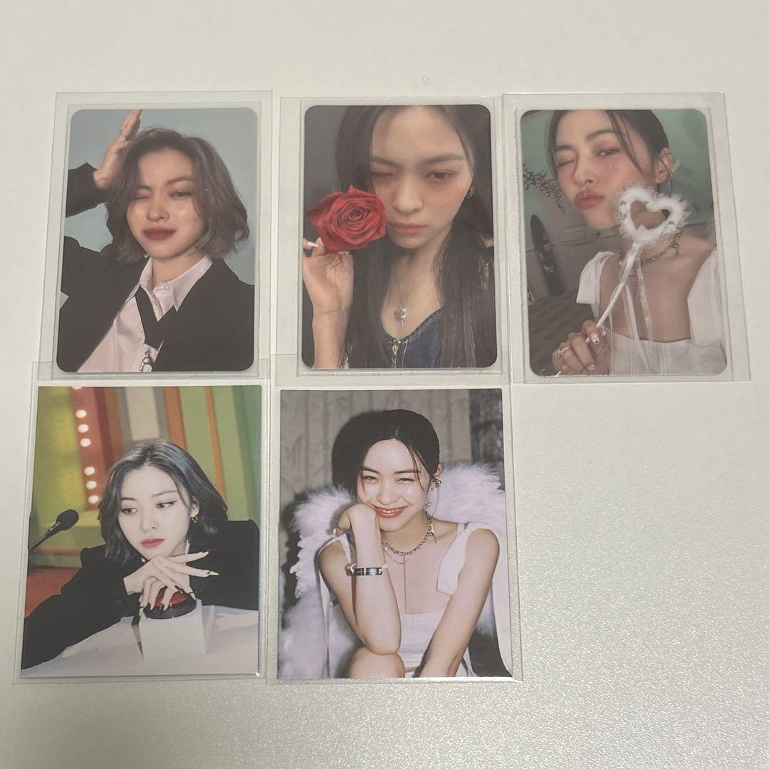 

[USED] itzy Ryujin trading card