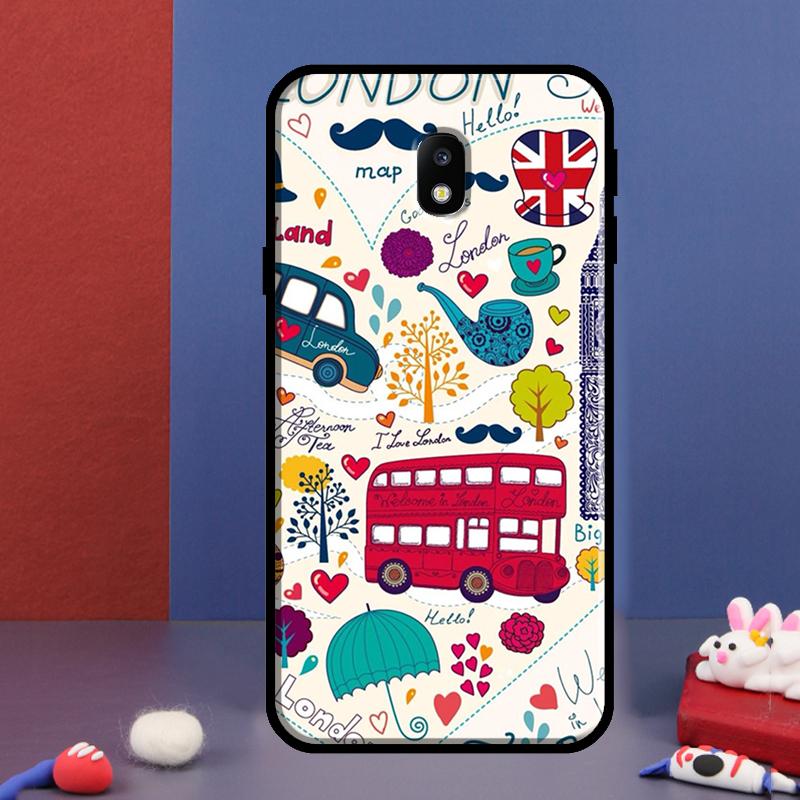 

Лондонский Автобус Англия Биг Бен Чехол Для Samsung Galaxy J5 J7 2017 A3 A5 J1 J3 2016 J8 A6 A8 A9 2018 J6 J4 Plus Задняя Крышка A5 2017 - A520 A520F