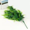 1/2/3/4Pcs Simulated Green Plants Handmade Artificial Labia Leaves No Maintenance Waterproof Garland Garden Decor