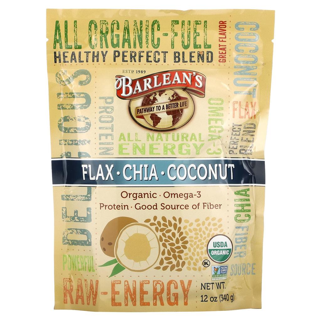 Barlean's, Flax-Shea-Coconut Blend, 12 oz (340 g)