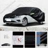Per Volkswagen Jetta Parasole Anti-UV Resistente a Pioggia e Neve Copertura Nera Antipolvere Ombrello per Auto Copertura Completa per Auto Protezione Esterna