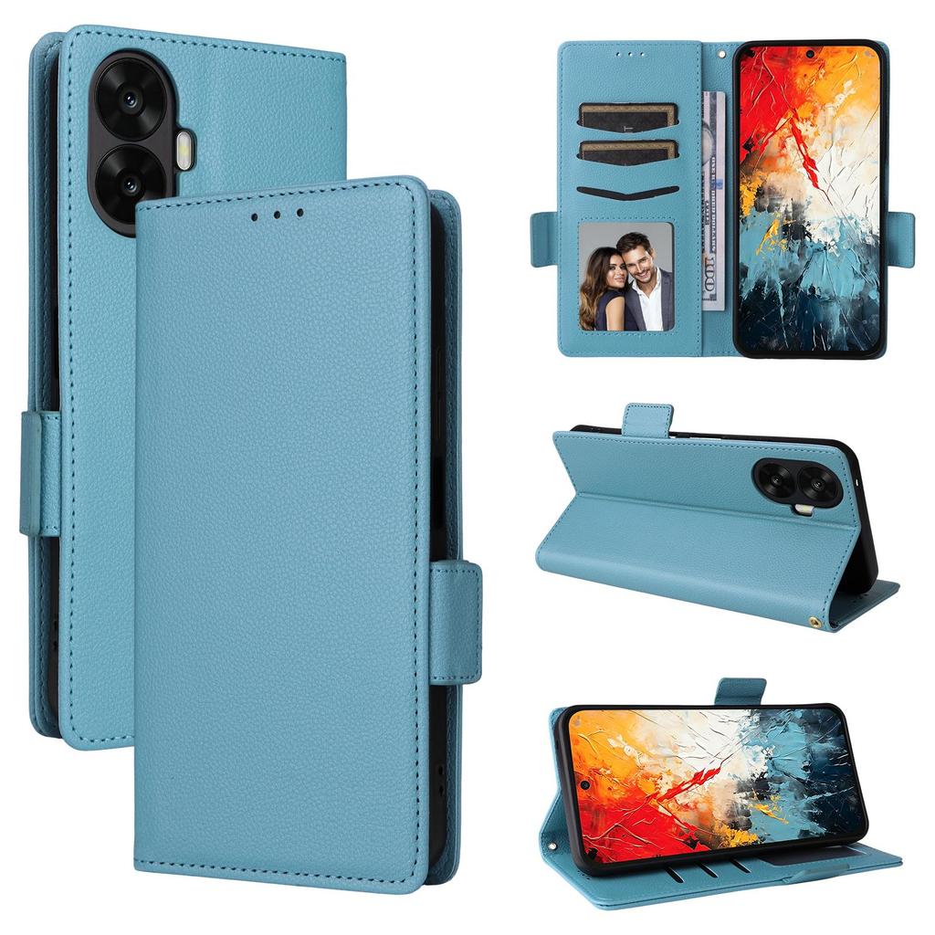 Flip Cover Compatible for TCL K70 NxtPaper 5G PU Leather Full-Body Protection with [RFID Blocking]
