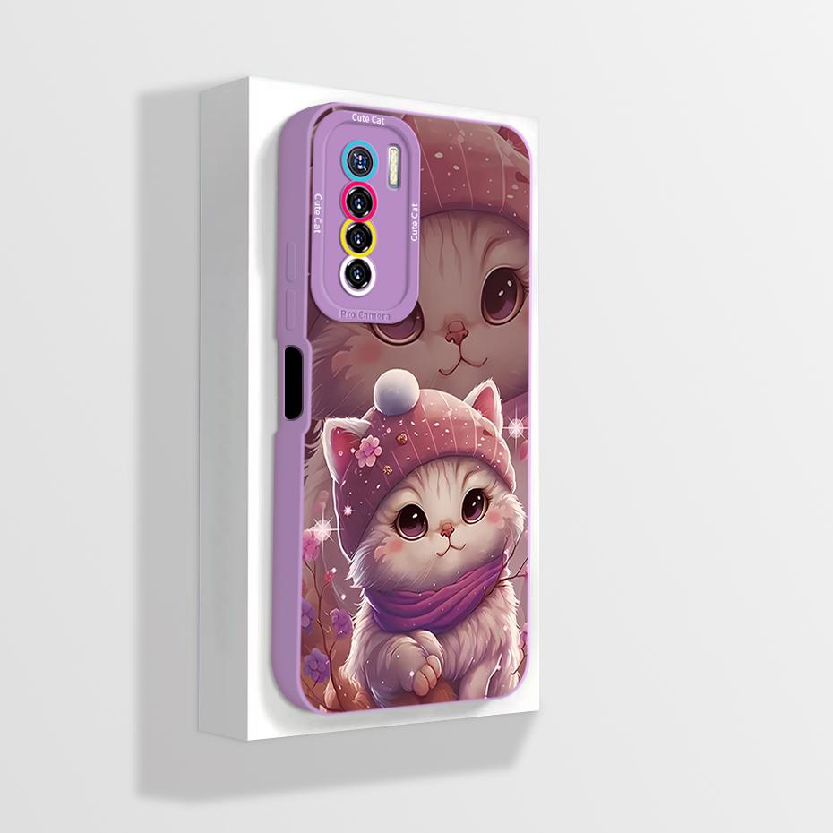 For Tecno Camon 17 Pro Phone Case Aesthetic Full Protection Liquid Silicone Funda for Tecno Camon 17P 17Pro Camon17 Back Cover