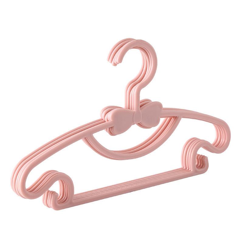 1/4/10PCS Baby Clothing Support Non-Slip Household Products Newborn Plastic Clothes Hangers Cloth Hanging Shelf Drying Rack