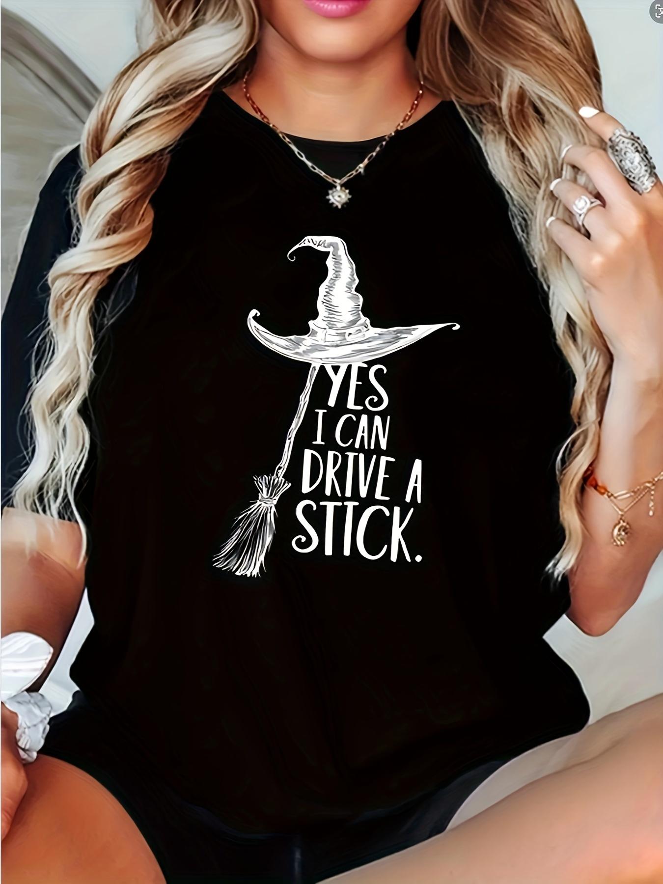 

Plus Size Womens Patterned Crew Neck T Shirt Casual Short Sleeve Spring Summer Top L чорний