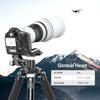 WEYLLAN PH7S Professional Gimbal Head with Quick Lock Aluminum 25kg Load Panoramic Shooting for DSLR Cameras Lever, Alloy, Arca-Swiss Compatible