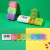 Dust Proof Separated Pill Organizer Pill Box Case Electronic Timer Alarm Clock Reminder Medicine Storage Dispenser
