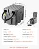 Portable Diesel Tank, 220L Capacity & 10 GPM Flow Rate, Fuel Tank with 12V Electric Transfer Pump and 4 M Hose, PE Diesel Transfer Tanks for Easy Fuel