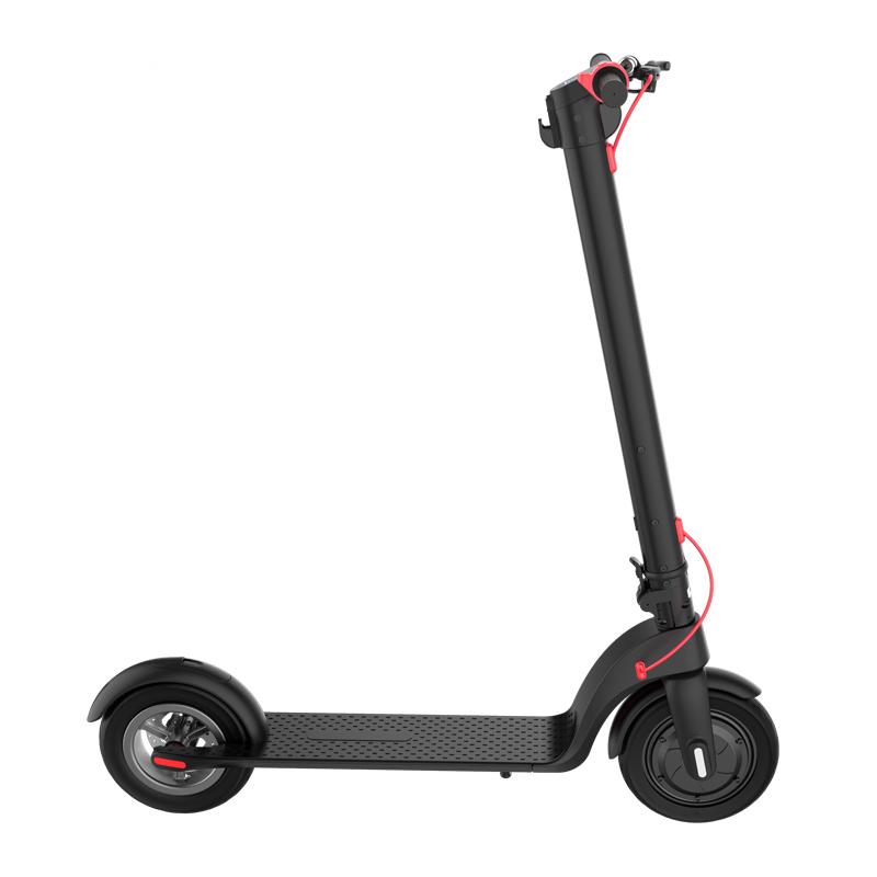 ALNSOOR X7 Faltbarer E-Scooter für Erwachsene 36V5AH Akku 350W Motor 10 Zoll Leise Reifen Stadt Outdoor Elektrisches Fahrrad