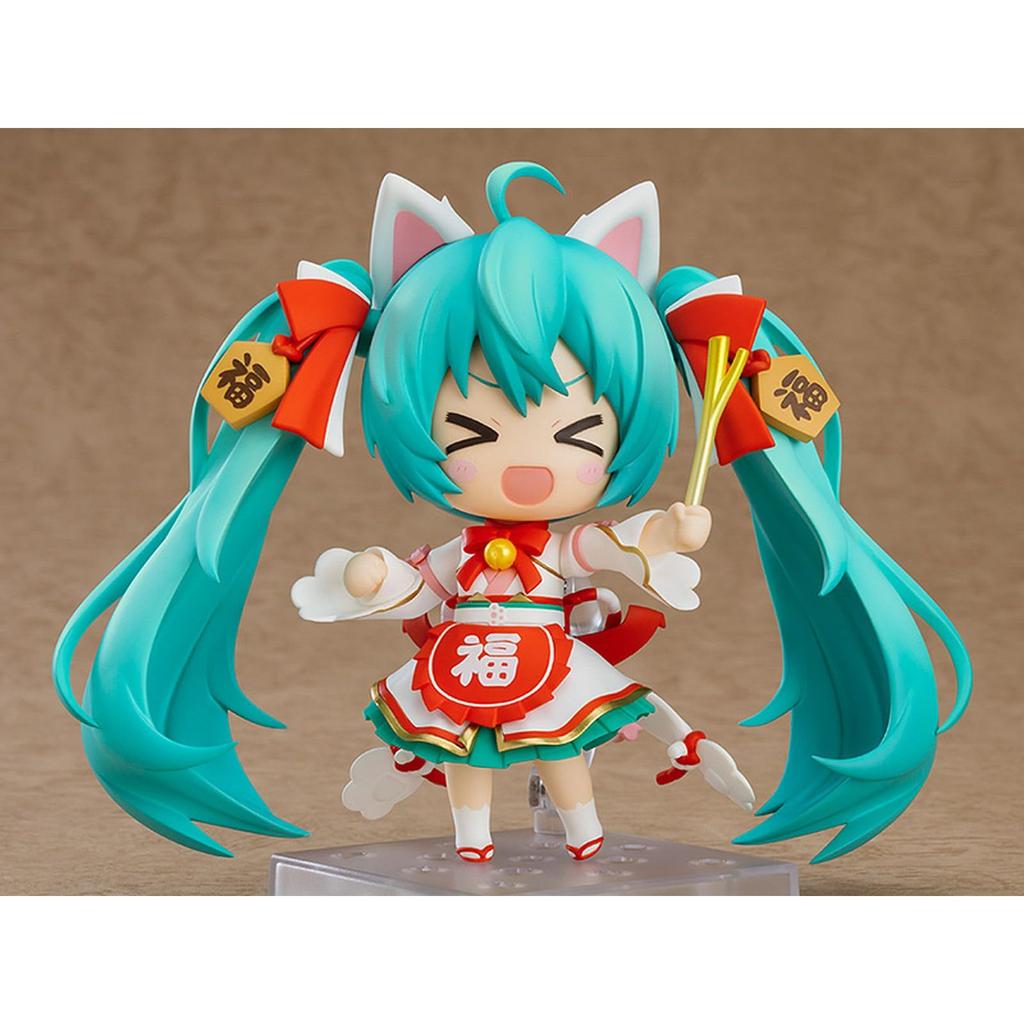 Good Smile Company Hatsune Miku Maneki Miku Figure 10cm Nendoroid Riran Ver.