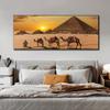 Landscape Egyptian Desert Pyramid Canvas Painting Posters and Prints Wall Art Photos Living Room Home Decor Without Frames