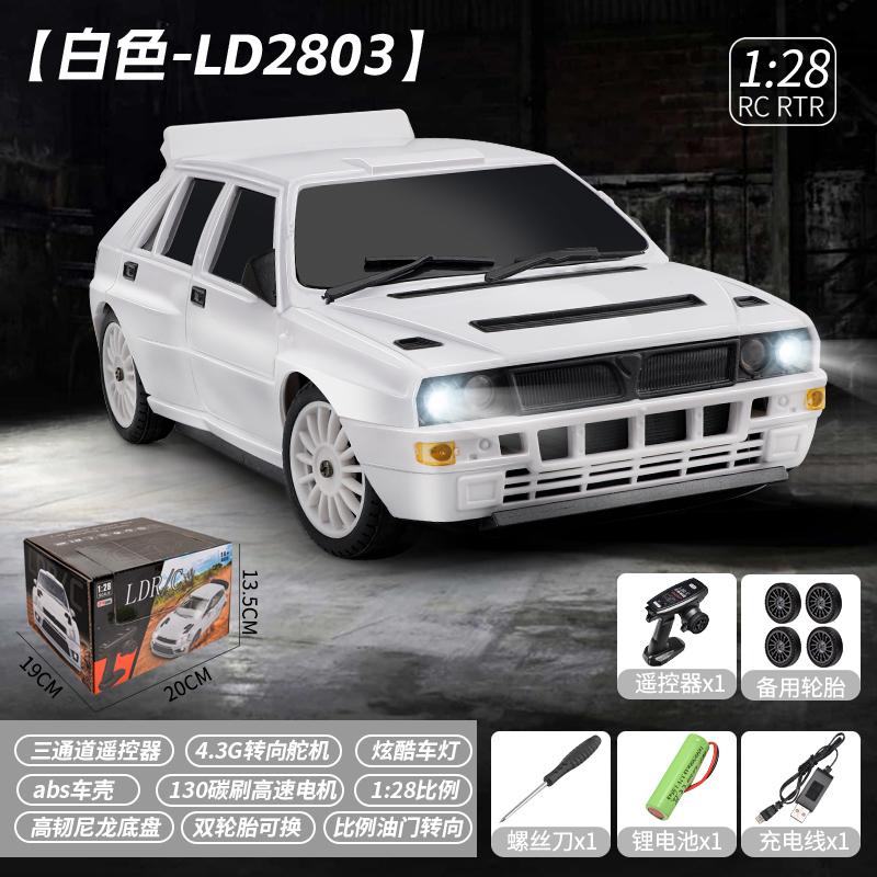 New Ld2802 Ld2803 Ld2804 Ld2801 1/28 4Wd Rc Drift Car Proportional Steering Led Headlights 2.4G Toys For Kids