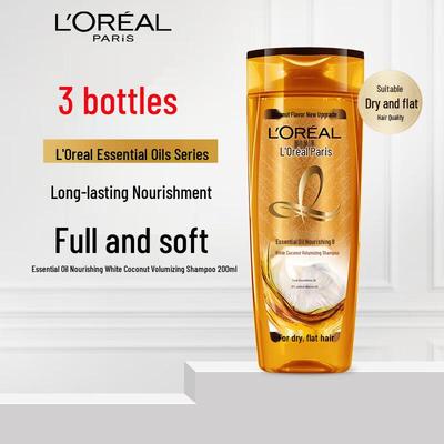 L'Oreal Öl-Nährendes Weiße Kokosnuss Volumen Shampoo
