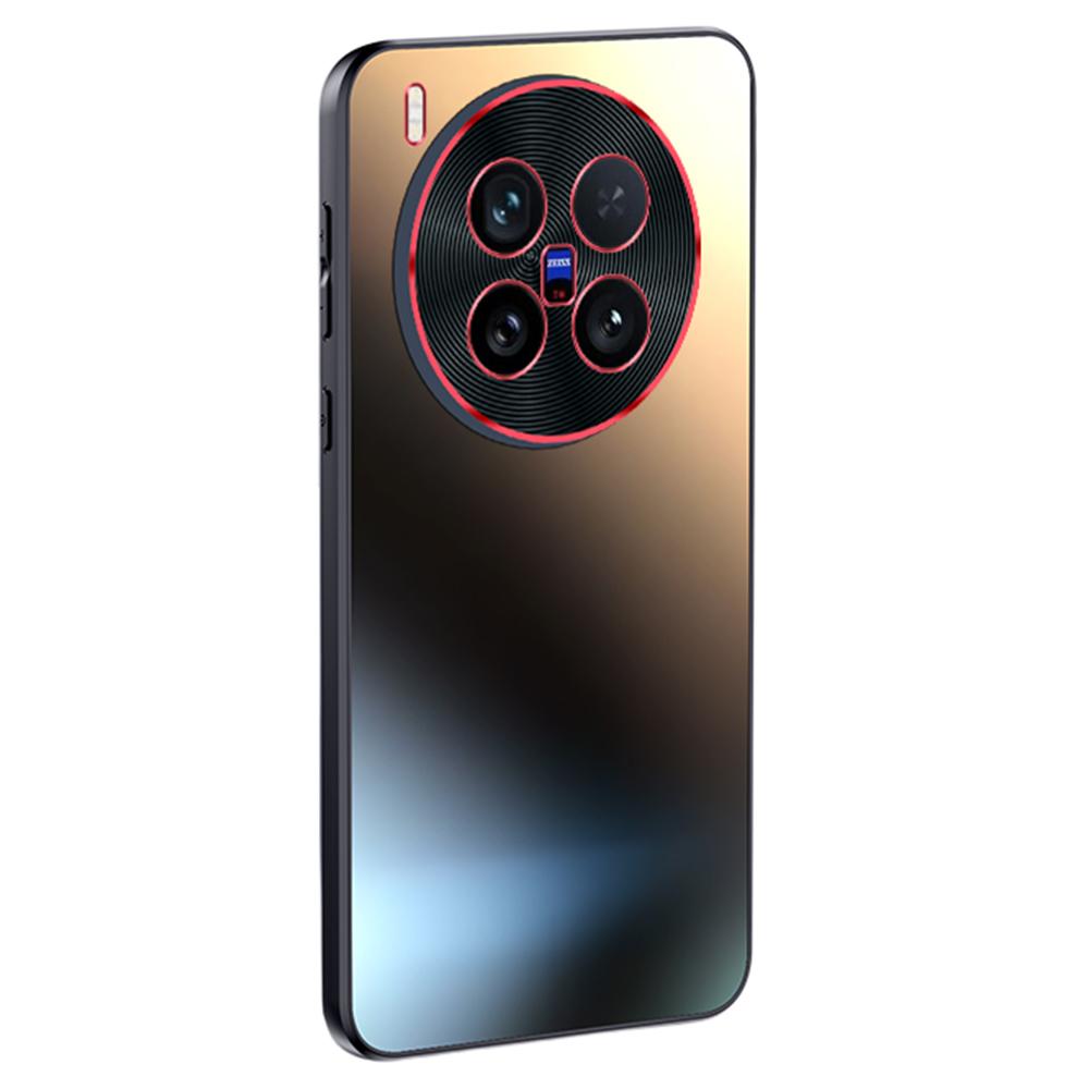 For vivo X200 Ultra 5G Phone Case Dual-Color Lens Design AG Skin-Feel Matte Back Cover