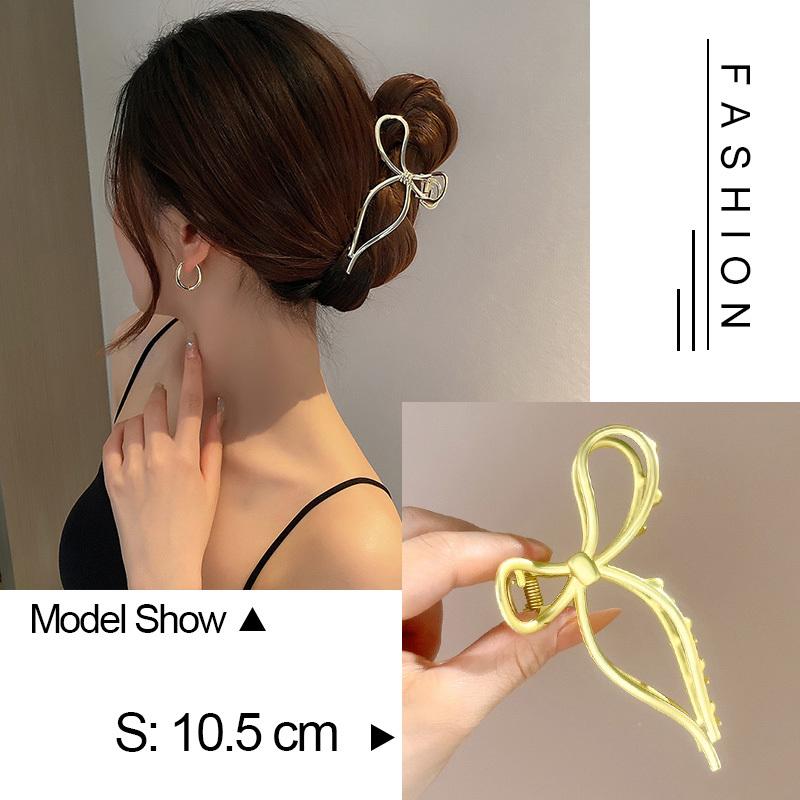 30 Stiluri Clip Mare Tip Gheară Pentru Păr Pentru Femei Accesorii de Păr Trend Metal Auriu Argintiu Punk Geometric Fluture Perle Clemă de Păr