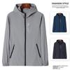 Summer Men's Sunscreen Jacket Ultra Light Ice Silk Breathable UPF50+UV Resistant Cycling Coat City Commuter Outdoor Hiking Jacke