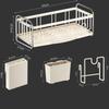 Convenient Storage Rack Multifunctional Cutting Board Organizer Cutlery Storage Basket  Household