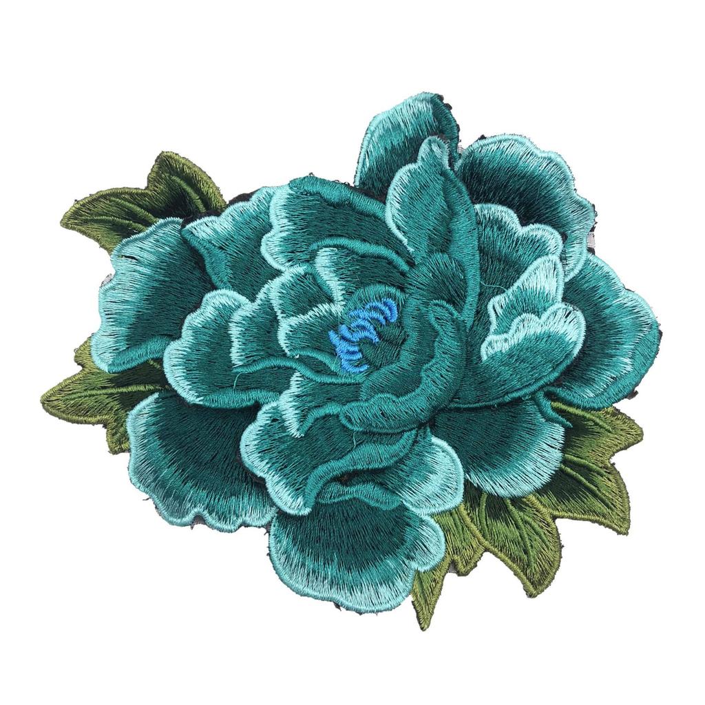 Water-soluble Colored Embroidery, Ethnic- Three-dimensional Thickened Embroidery Appliqué, Garment Accessories.
