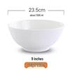 Pure White Ceramic All-Purpose Bowl