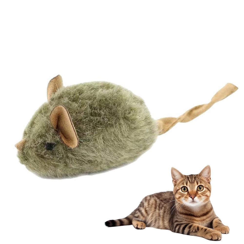 

Electric Interactive Mouse Cat Toys Funny Plush Toy Smart Pet Interactive Movement Speak out Toys Pet Cat Accessories
