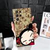 Cartoon Cute Pucca Garu Soft Phone Case for Samsung Galaxy S26 S25 Edge S24 Ultra S23 Plus S22 S21 FE S20 Black Cover Back Shell