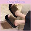 Stylish And Cozy Fuzzy Thick Sole Slippers For Women In Trendy Colors For Fall And Winter