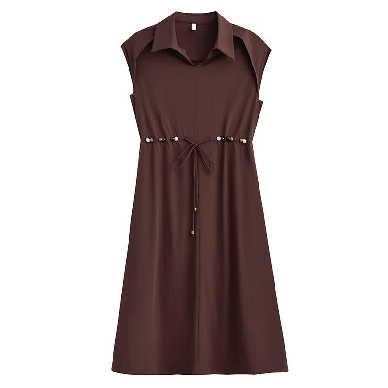 Women's A-Line Shirt Collar Summer Dress