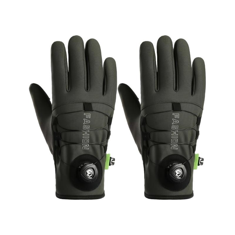 All Weather Thickened Winter Gloves for Men and Women with Touch Display Windproof Waterproof for Cycling Skiing 1 Pair