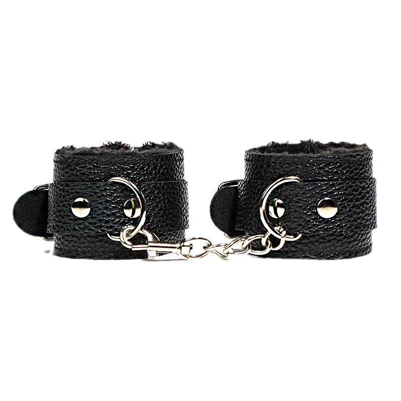 SM Restraint Set: Bed Binding Cross Handcuffs & Foot Cuffs