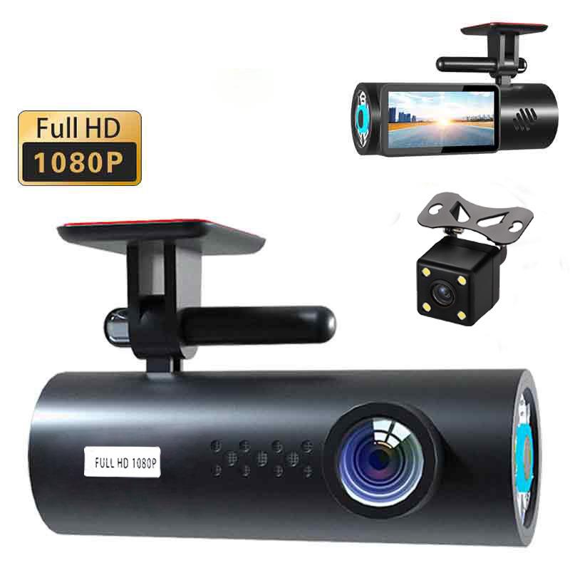 WiFi 1080P HD Dash Cam with Night Vision & Mobile Phone Connectivity