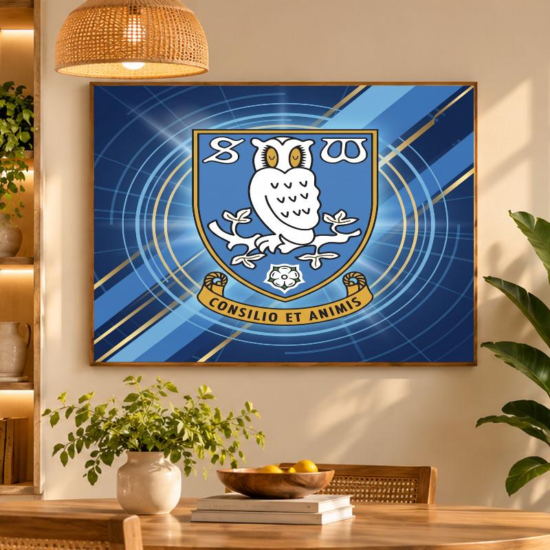 5D Diamond Painting Sheffield Wednesday DIY Full Drill Diamond Art Kit Home Decoration
