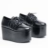 Unisex Extreme 10 cm Tacco Alto Oxford Piattaforma Goth Punk Cyber Gogo Protezione Piede Usura Stagionale