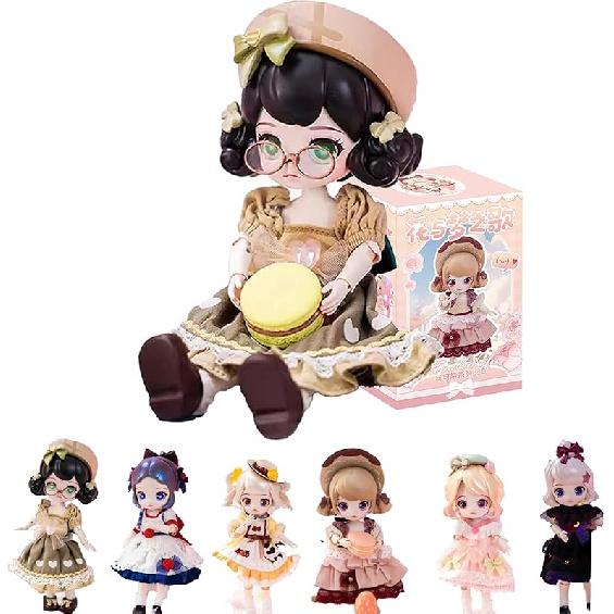 1/12 BJD Куклы Слепой Бокс, Кавайные BJD Куклы Серии KOKOYA - Песнь Цветов и Мечтаний 1/12 Шарнирная Кукла Коллекционная Фигурка Подвижная Одежда 1 Box