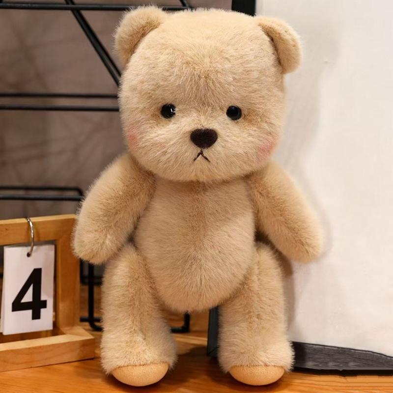 30cm Kawaii Stuffed Animal Jointed Bear Plush Toy Doll Teddy Bear with Movable Limbs And Head Cute Birthday Gift for Girls Kids about 30m