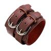 Vintage Punk Style Leather Bracelets For Men Fashion Rock Retro Cowhide Leather Hand Made Braided Bracelets For Friend