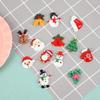 Cute Cartoon Christmas Series: DIY Phone Case, Hair Clip, Water Cup, Storage Box, and Decorative Accessories.
