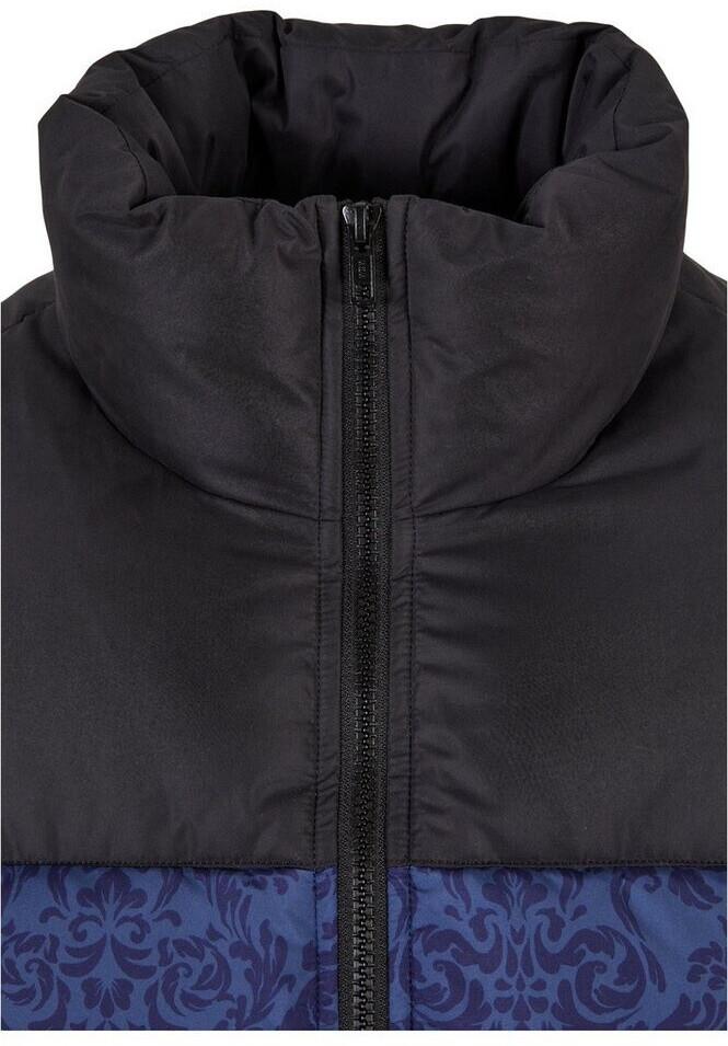 Зимняя куртка Urban Classics AOP Retro Puffer Jacket schwarz
