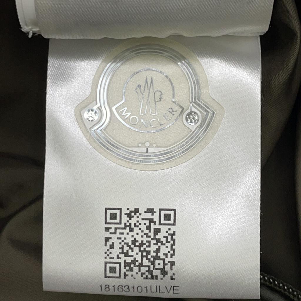 Moncler DUPRES GILET Down Vest Jacket 1 khakiUsed