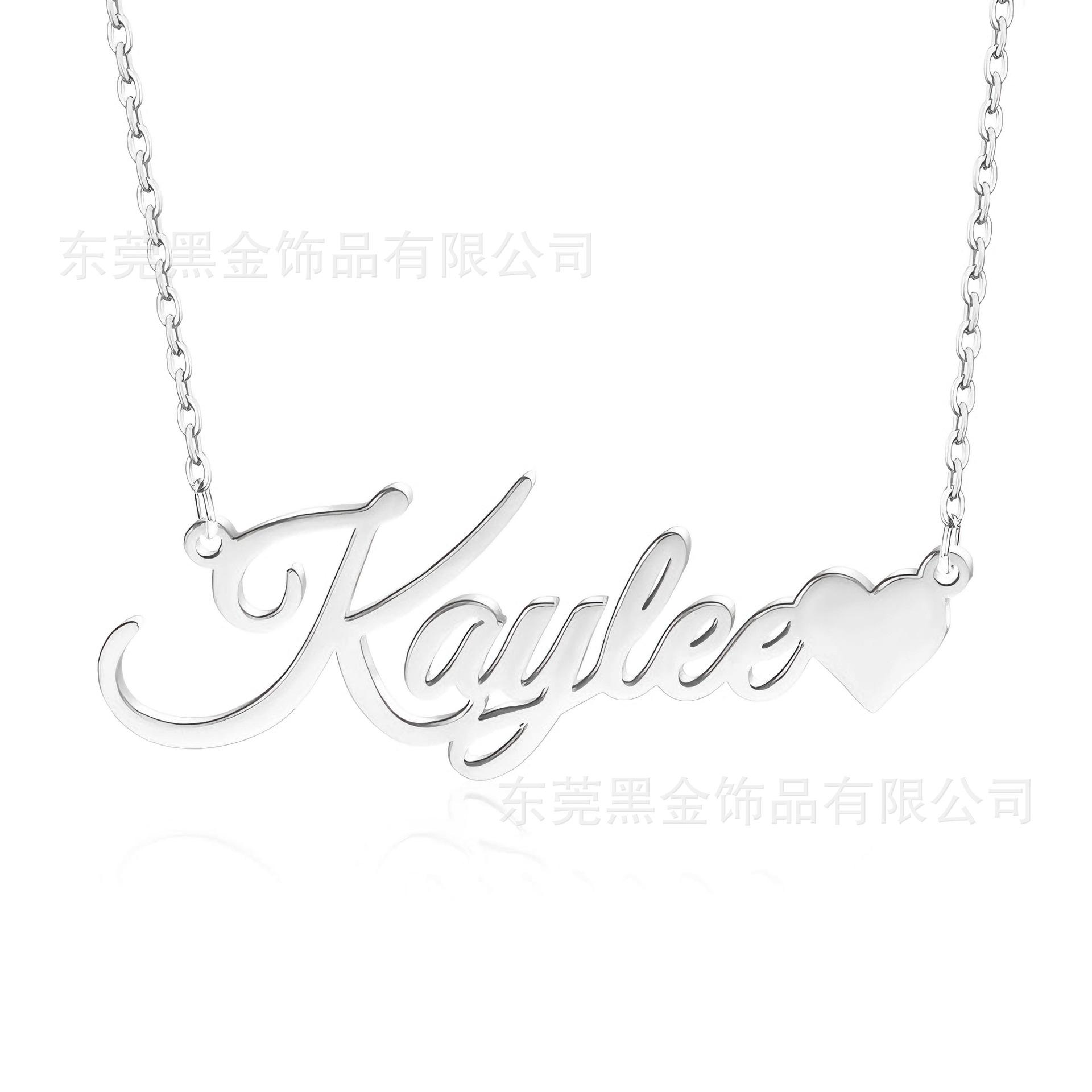 

Персонализированное именное ожерелье Персонализированная бирка с 18-каратным золотым покрытием Персонализированное ювелирное ожерелье с буквой