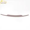 Stainless Steel Rear Trim Stickers for 21 Haval H6S - Tailgate Bumper Anti-Scratch Strips
