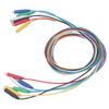 6 Piezas de Sondas de Prueba Magnéticas de Silicona Suave y Flexible Cables de Prueba Jumper 30V AC 5A para Control de Termostatos