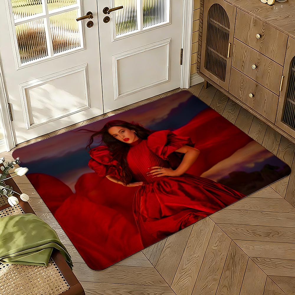 Singer Rosalia LUX New Album Floor Mat Soft Thickened Absorbent Non-Slip Bedroom Living Room Door Mat Home Decor Flannel Rugs